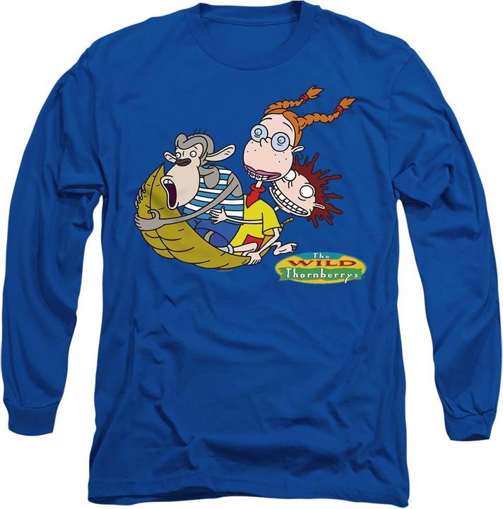 Immagine prodotto The Wild Thornberrys On Leaf Maglietta Eliza Darwin e Donny Adulto Unisex (XL)