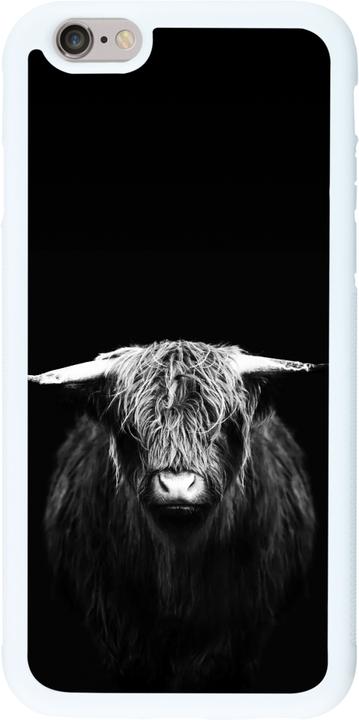 Image du produit PhoneLook Coque Silicone rigide blanc Highland calf black (Apple iPhone 6)