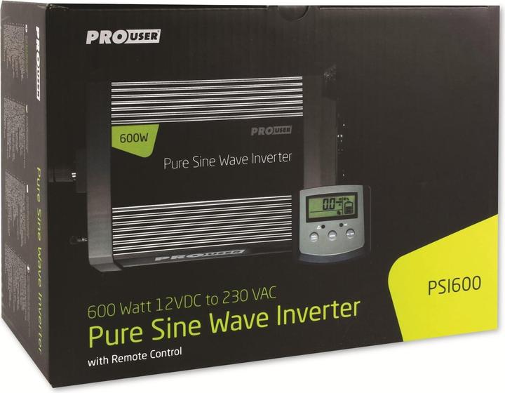 Produktbild ProUser Wechselrichter Sinus PSI600 600 W 12 V/DC