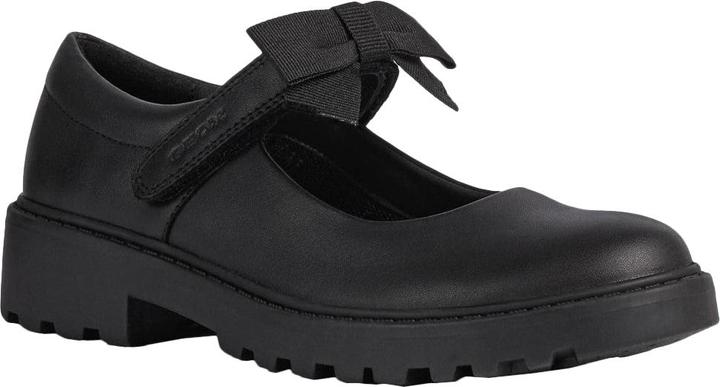 Geox Mädchen Schuluniformschuhe Casey Ballerina Schleife