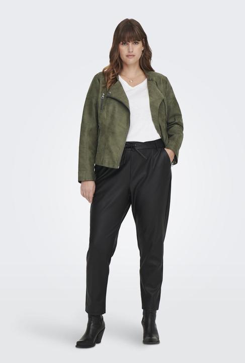 Produktbild Only Curvy Biker Jacke Kunstlederjacke (52)