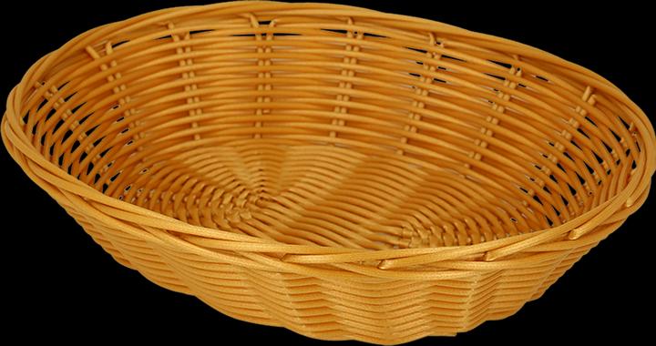 Metaltex Brotkorb oval PP Metalldraht 24x20x6 cm