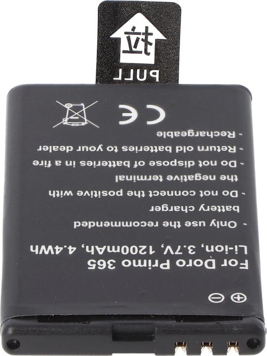 Actual product image AccuCell Akku Doro Primo 365 Akku, Skylink Duos Akku RBC01