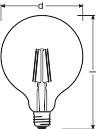 Actual product image Osram Star+ Globe (E27, 7 W, 806 lm, 1 x, E)