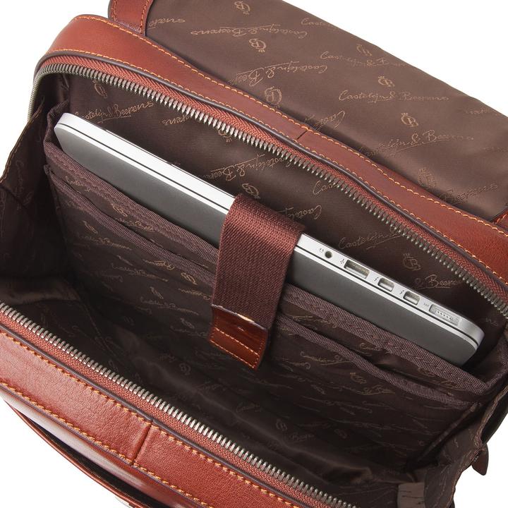 Immagine prodotto Castelijn & Beerens Zaino Guus in pelle 40 cm scomparto per laptop (12 l)