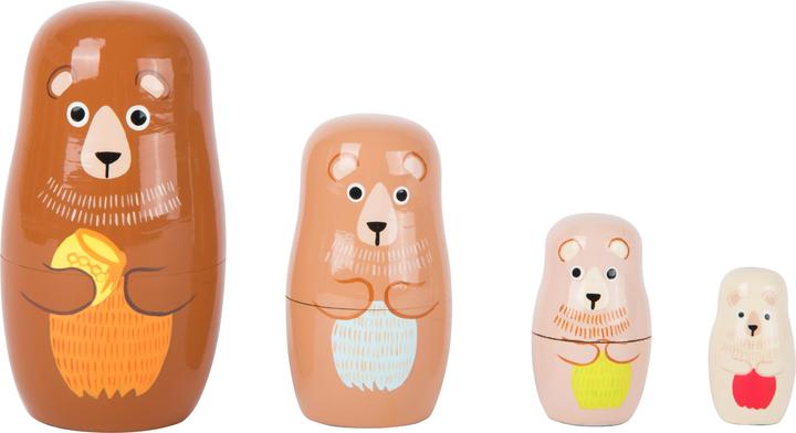 small foot Matryoshka Bear Family