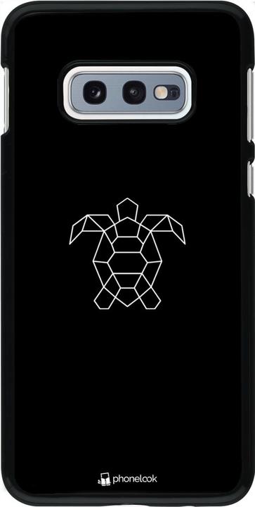 Actual product image PhoneLook Cover Turtles lines on black (Samsung Galaxy S10e)