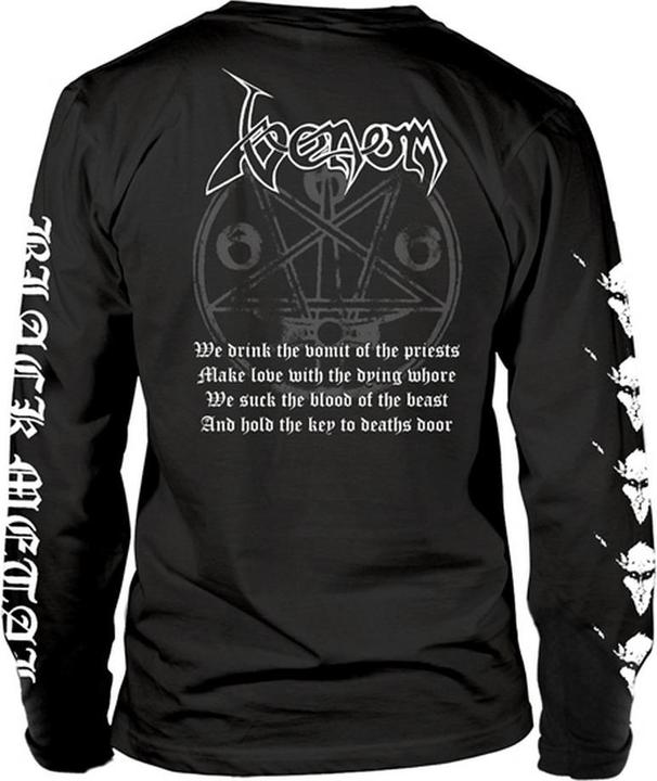 Produktbild Venom Black Metal TShirt Langärmlig (L)