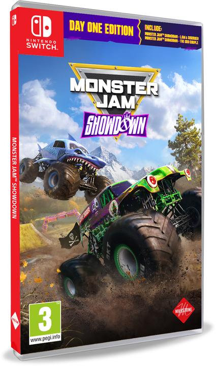 Milestone Jeu vidéo Monster Jam Showdown Day One (Switch, Switch Lite, Switch OLED)
