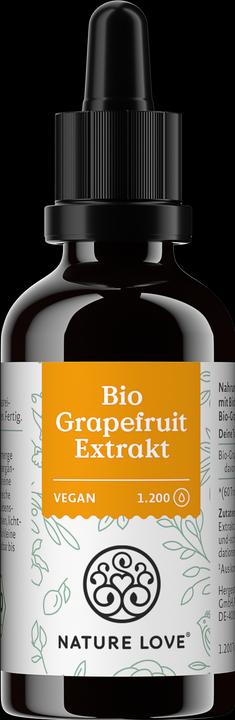 Produktbild Nature Love Bio Grapefruit Extrakt (1 Stück, Tropfen)
