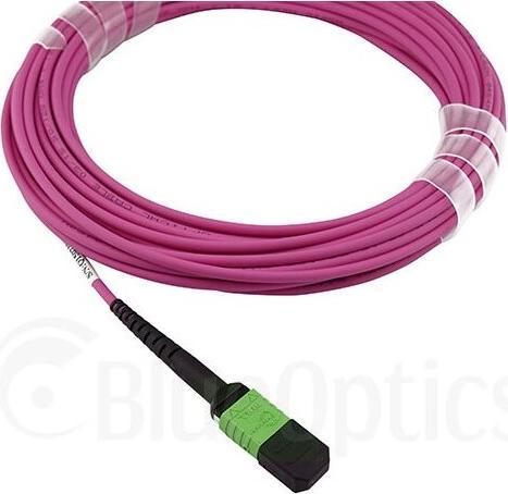 Produktbild BlueOptics LWL MPO/APC Trunkkabel OM4 16 Kerne 7.5 Meter Typ B (7.50 m)
