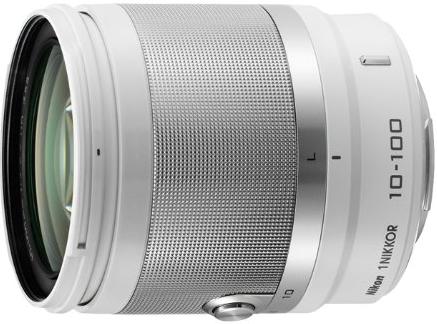 Produktbild Nikon 1 VR 10-100mm 1:4-5.6, Telezoom, Weiss (Nikon CX)