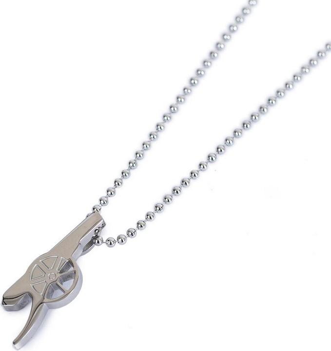 Immagine prodotto Arsenal FC Acciaio Inossidabile Cannone Collana e Ciondolo (100% materiale sintetico)