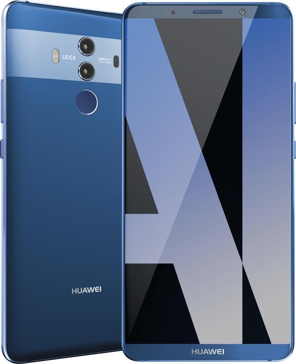 Huawei Mate 10 Pro (128 GB, Midnight Blue, 6", Dual SIM, 20 Mpx, 4G)