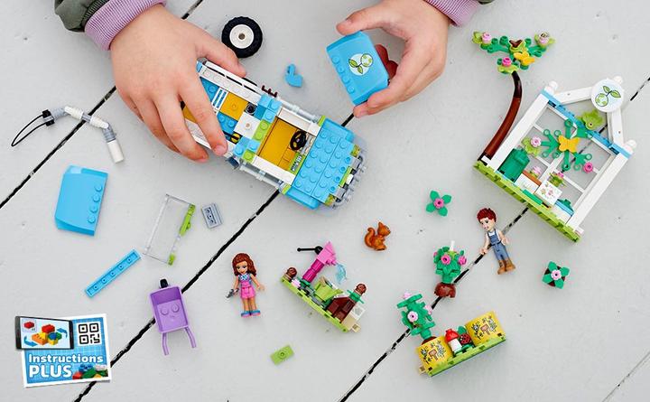 Actual product image LEGO Tree planting vehicle (41707, LEGO Friends)