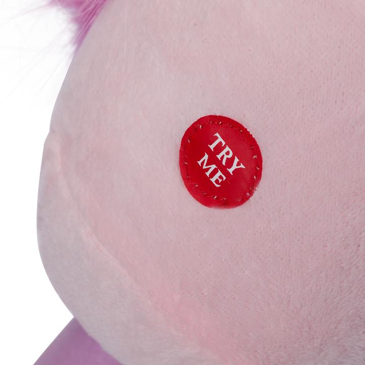 Image du produit Relaxdays Cheval à bâton licorne et son, enfants