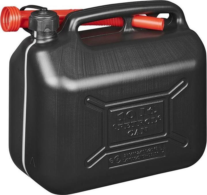 Produktbild ProPlus Benzinkanister 10L Kunststoff schwarz UN-geprüft