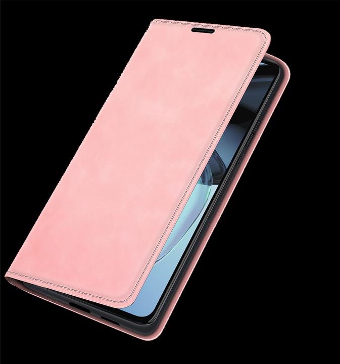 Actual product image Cazy Book Case Compatible with Motorola Moto G72 - Cover Foldable Magnetic Leatherette - (Motorola Moto G72)