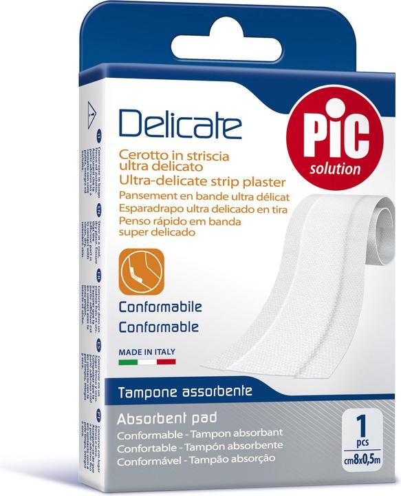 Actual product image PIC Aposito Delicate Antibacterial Blue 6cm x 0.5m