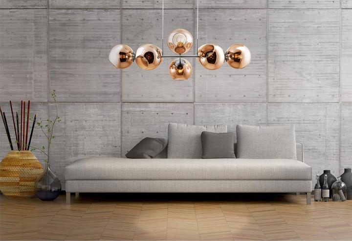 Actual product image Nino Leuchten Pendant light 8-light Pilar (E27)