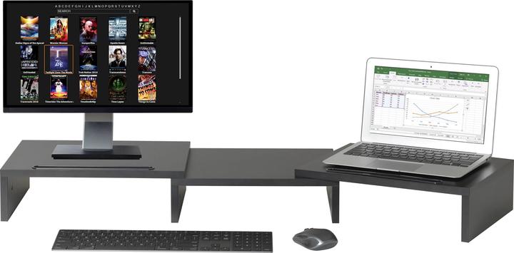 Produktbild SpeaKa Professional SP-MR-202 Monitor-Ständer für zwei Monitore