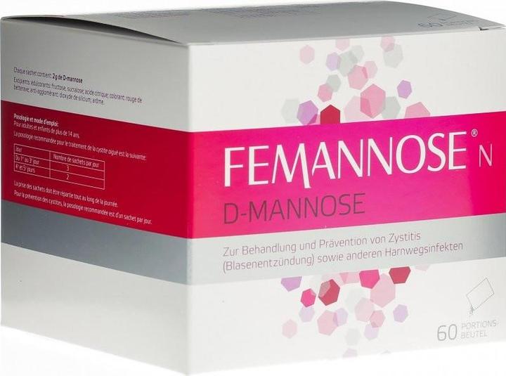 Immagine prodotto Femannose N DMannose (60 Pezzo/i, 1650 ml, 373 g)