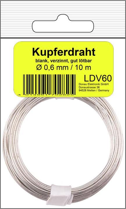 Produktbild Donau Kupferdraht (10 m)