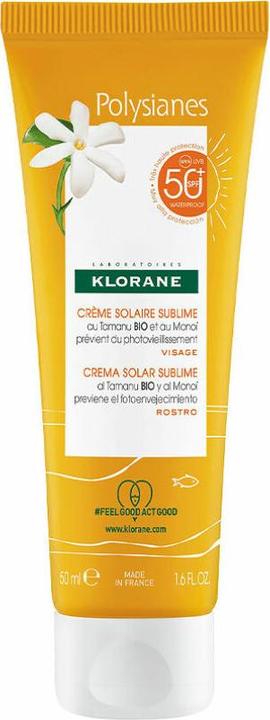 Actual product image Eucerin Polysianes crema solar sublime spf50 (Suntan cream, SPF 50, 50 ml)
