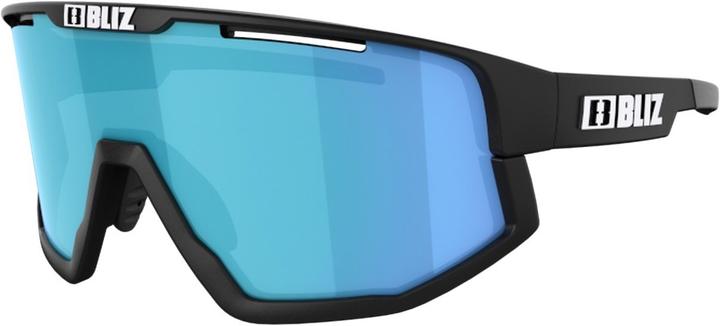 Actual product image Bliz Fusion (Matt Black, Black, White, Smoke w Blue Multi)