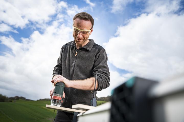 Actual product image wolfcraft wolfcraft 1 Bügelschutzbrille OUTDOOR klar (CE)