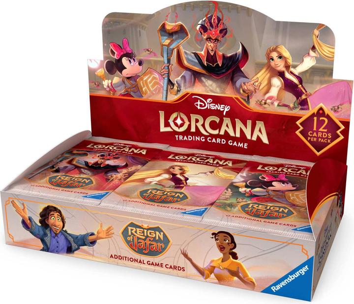 NoName Lorcana Box 24 Buste: il Regno di Jafar ENG (English, Booster display)