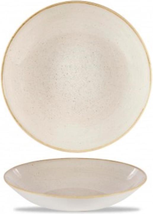 Churchill Stonecast Nutmeg Beige Coupe Assiette creuse 31cm (1 x, 31 cm)