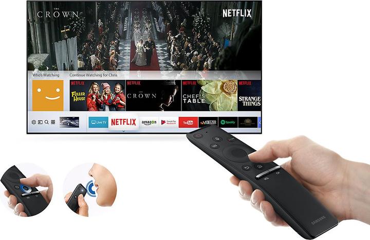 Actual product image Samsung Qe55q6f (55", LCD, 4K, 2017)