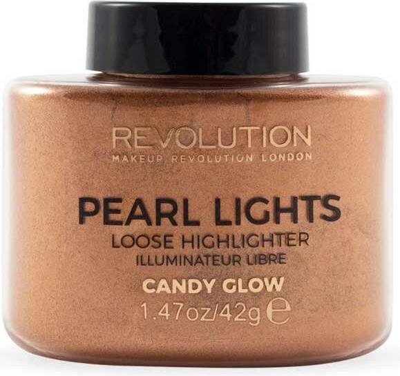 Makeup Revolution Lumières de perles (Candy Glow, Highlighter, 25 g)