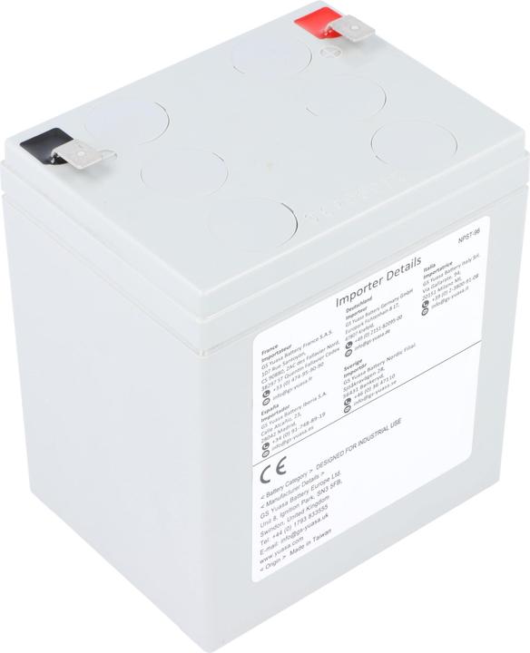 Actual product image Yuasa NPH5-12 Akku Blei PB 12Volt 5Ah (12 V, 5 Ah)