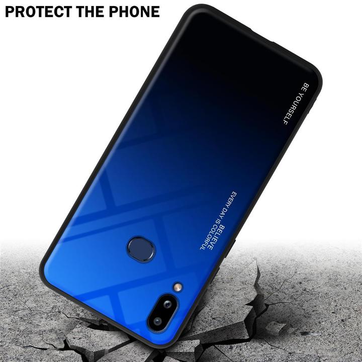 Image du produit Cadorabo Couverture en verre TPU 2 couleurs (Samsung Galaxy A10s, Samsung Galaxy M01s)