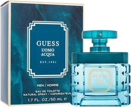 Actual product image Guess Uomo Acqua EDT 50 ml (Eau de toilette, 50 ml)