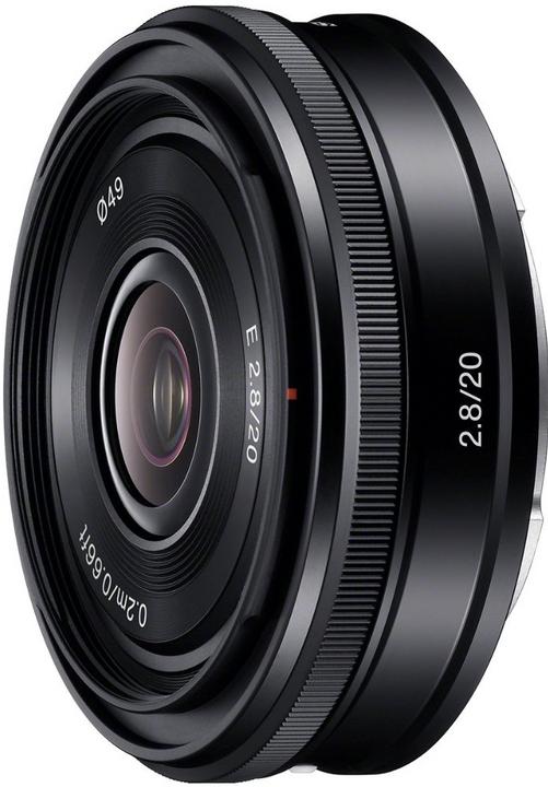 Produktbild Sony E 20mm f/2.8 E-Mount (Sony E, APS-C / DX)