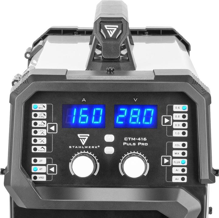 Produktbild Stahlwerk Kombi Schweissgerät CTM-416 PULS 6-in-1 160 A