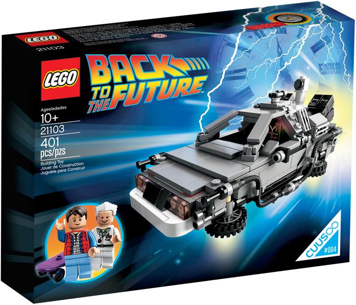 LEGO Cuusoo DeLorean time machine (21103, LEGO Ideas)