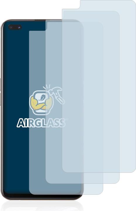 Actual product image BROTECT AirGlass Glass (3 Piece, Oppo Reno 4 Z 5G)