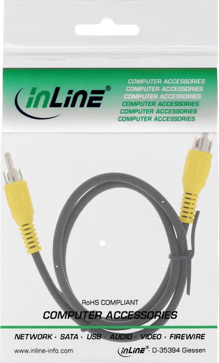 Image du produit InLine Cinch — Cinch (2 m, RCA)