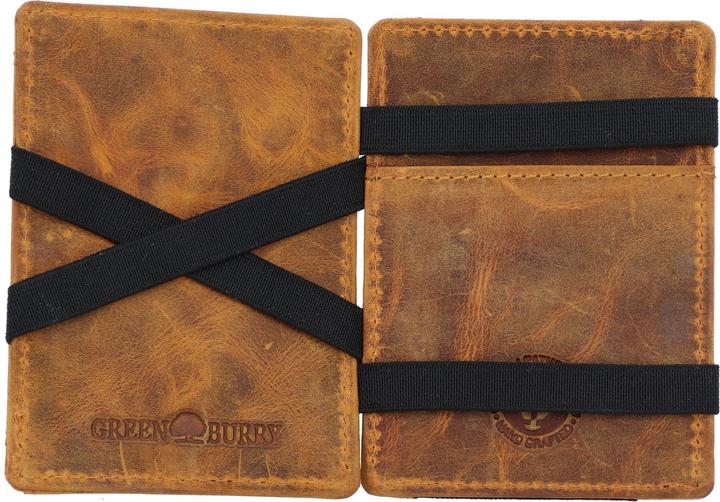 Image du produit Greenburry Vintage Magic Porte-monnaie en cuir RFID 10 cm