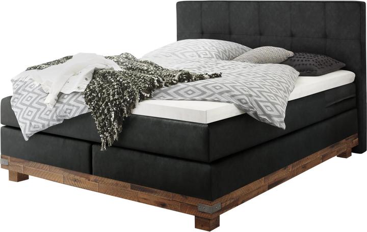 Acacia vintage brown, lacquered / Kul smoke
