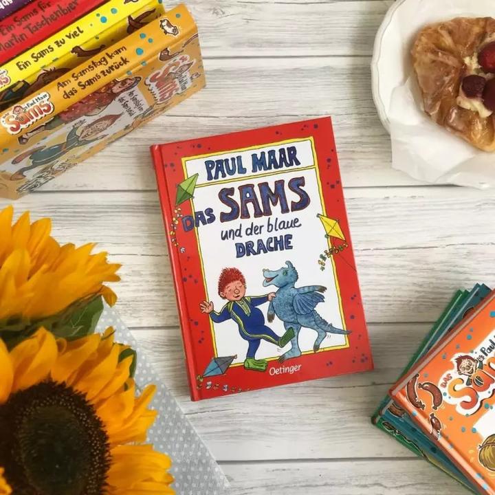 Actual product image Das Sams und der blaue Drache (German, Paul Maar, 2020)
