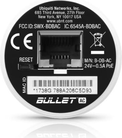 Produktbild Ubiquiti Bullet AC (433 Mbit/s)