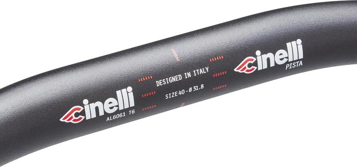 Actual product image Cinelli Pista track handlebar aluminum Ø31.8 mm (31.80 mm)