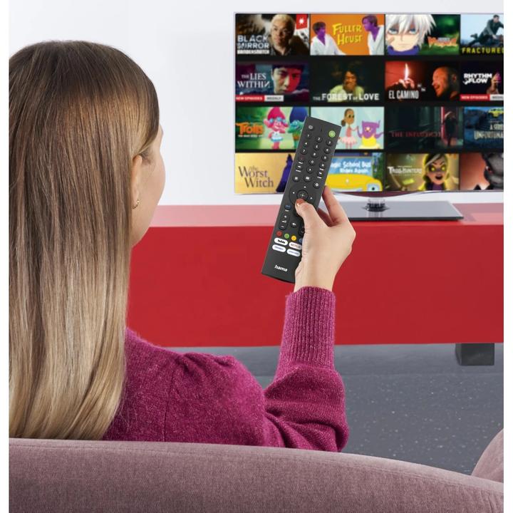 Produktbild Hama Universal-Fernbedienung für Sony TVs, IR, lernfähig, mit 4 App-Tasten (Universal Fernbedienung, Infrarot)