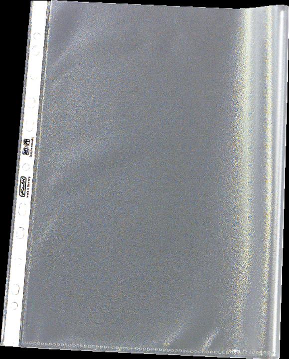 Image du produit Herlitz Pochette, DIN A3 paysage, grainée, 0,08 mm en film PP, perforation européenne, indélébile (A3, 10 x)