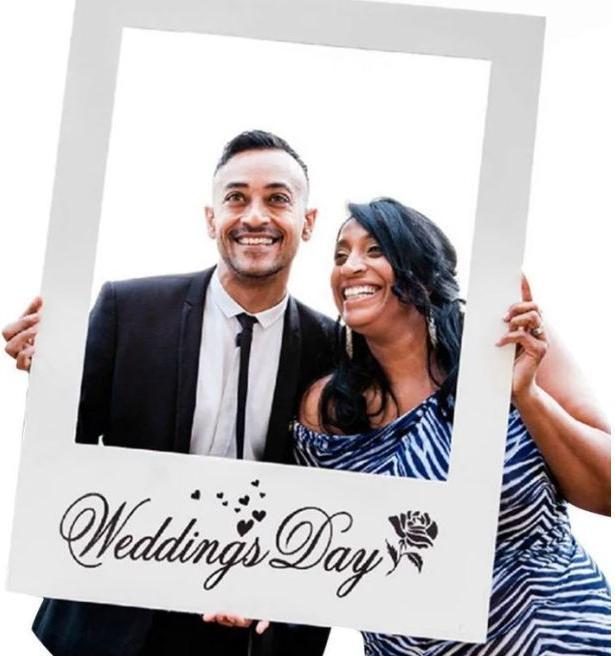 Actual product image MU Style Photo Booth Picture Frame